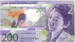 El ente emisor de moneda precisó que este billete circulará de forma simultánea / Foto: BCR