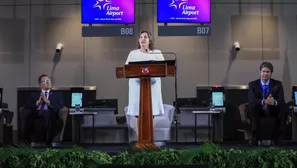 Dina Boluarte inauguró el nuevo aeropuerto Jorge Chávez y destacó su impacto nacional. / Video: Canal N