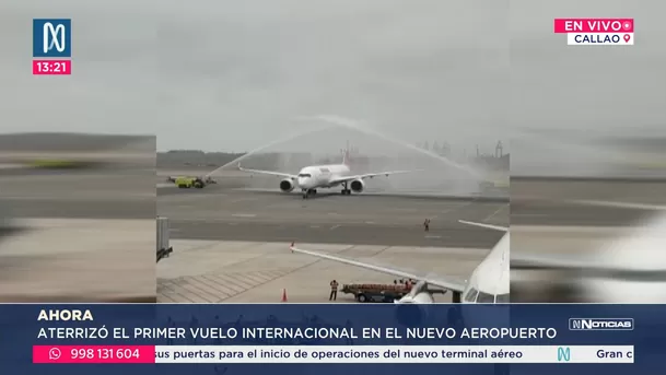 Nuevo Jorge Chávez abrió oficialmente hoy a la 1 p. m. Foto: Canal N