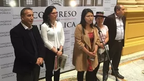 Indira Huilca, vocera de Nuevo Perú. Foto: Nuevo Perú