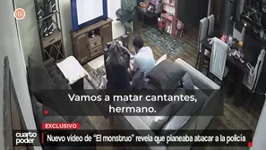 Nuevo video de El Monstruo revela plan para atacar a la Policía