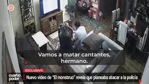 Nuevo video de El Monstruo revela plan para atacar a la Policía
