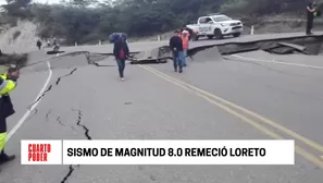 Sismo de magnitud 8 se registró en Loreto. Foto: Cuarto Poder