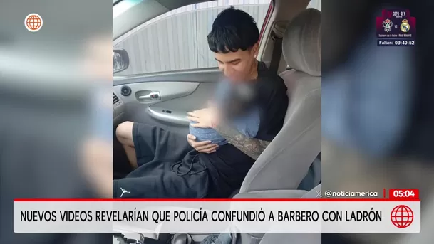 Nuevos videos sugerirían confusión policial en el caso de Mario Pinedo Chirinos. Foto: América Noticias