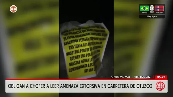Fuente: América Noticias Fuente: América Noticias