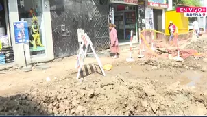Obras inconclusas afectan a vecinos de Breña. Foto y video: Canal N