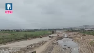 Obras paralizadas en el río Moche por falta de presupuesto de ANIN