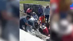 Obrero muere tras derrumbe en obra sin licencia en Arequipa. / Video: América Noticias