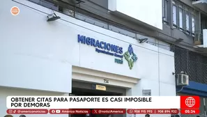 Obtener citas para pasaporte es casi imposible por demoras en Migraciones. Foto y video: América Noticias