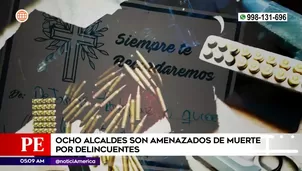 Alcaldes son amenazados | Video: América Televisión