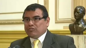 Edgar Ochoa, congresista de Nuevo Perú. Foto: Canal N