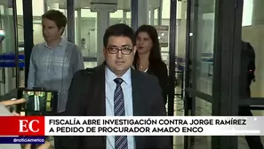 Jorge Ramírez, procurador para el caso Lava Jato. América Noticias