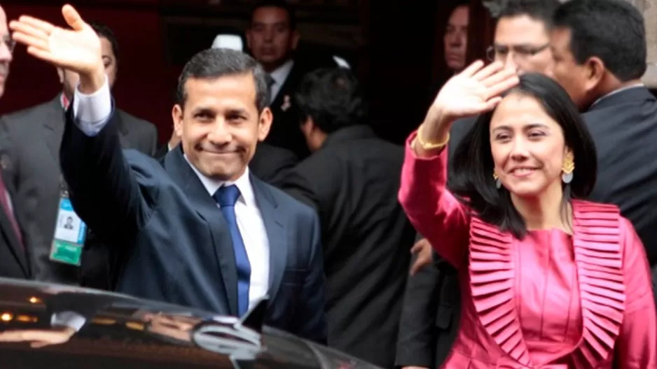 Ollanta Humala y Nadine Heredia. Foto: Andina