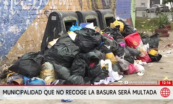 OEFA multará a municipalidades que no recojan basura