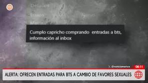 La llegada de BTS a Perú ha sido manchada por la actitud criminal de personas