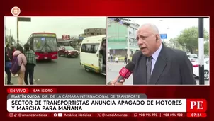 Paro de transportistas incluirá apagado de motores y marcha