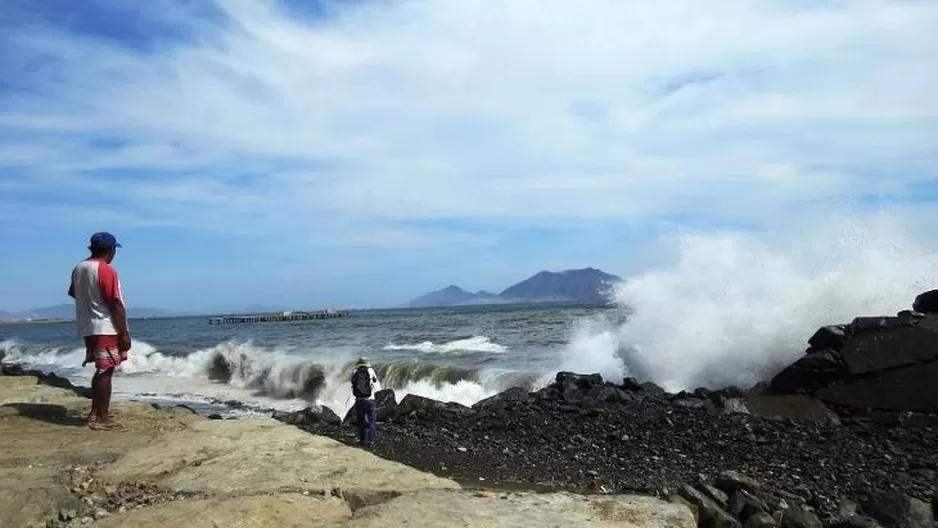 Oleajes ligeros afectarán costa norte tras Año Nuevo. Foto: Andina