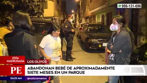 Abandonan a bebé. América Noticias