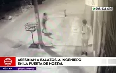 Los Olivos: Asesinan a balazos a ingeniero en la puerta de hostal - Noticias de los-malulos