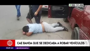 Detención ocurrió en Los Olivos. Foto y video: América Noticias