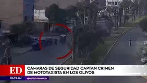 Hombre fue baleado en Los Olivos.