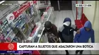 Los Olivos: Capturan a sujetos que asaltaron una botica