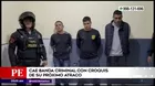 Los Olivos: Cayó banda criminal con arma y croquis de su próximo asalto