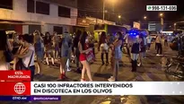 Intervenidos en discoteca.