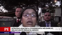 Congresista María Melgarejo. América Noticias