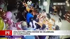 Los Olivos: Delincuentes asaltaron a familia que celebraba cumpleaños en pollería