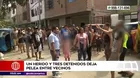 Los Olivos: Un herido y tres detenidos dejó pelea entre vecinos