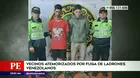 Los Olivos: Ladrones venezolanos escaparon de patrullero policial