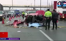 Los Olivos: Un muerto y un herido tras choque de auto contra un camión de basura estacionado - Noticias de camion
