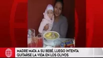 Madre mató a su bebé.