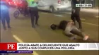 Los Olivos: Policía abatió a delincuente que asaltó una pollería