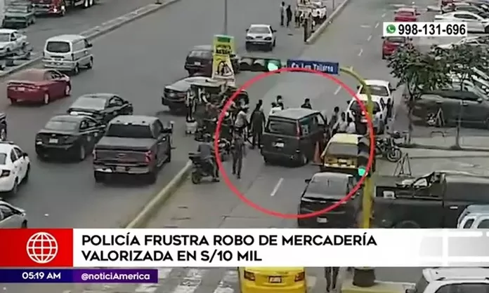 Los Olivos Policía Frustró Robo De Mercadería Valorizada En 10 Mil Soles América Noticias 0714