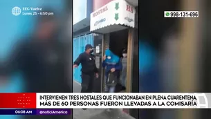 Ocurrió en Los Olivos. América Noticias