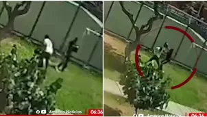 Los Olivos: Raqueteros golpean brutalmente a hombre para robarle/ América Noticias