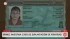 Los Olivos: Reniec investiga caso de suplantación de identidad