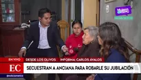 Elvira Obregón de 86 años se dirigió un banco en Los Olivos