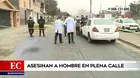 Los Olivos: sicario asesinó a hombre en la av. Naranjal