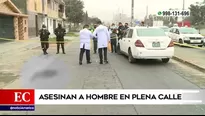 En la escena del crimen solo se encontró un casquillo de bala.