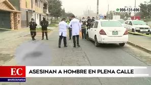 En la escena del crimen solo se encontró un casquillo de bala.