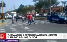 Los Olivos: turba atacó a Daniel Urresti tras operativo contra la informalidad - Noticias de turba