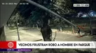 Los Olivos: Vecinos se enfrentaron a delincuentes y frustaron robo a un hombre