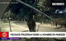 Los Olivos: Vecinos se enfrentaron a delincuentes y frustaron robo a un hombre - Noticias de los-gonzales
