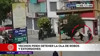 Piden ayuda a sus autoridades. Pues solos no son capaces de detener al hampa que cada día va ganando terreno