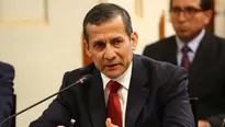 Ollanta Humala, expresidente de la república. Video: Canal N / Foto: El Comercio