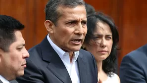 Ollanta Humala se refirió a las investigaciones por el caso Odebrecht. Foto: Andina