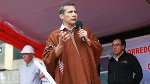 Ollanta Humala: Candidatos deben debatir propuestas sobre política social / Andina